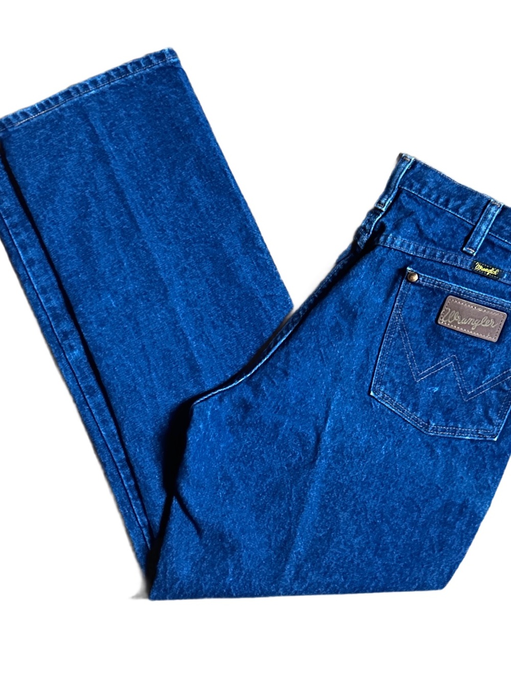 Wrangler ~ Men’s 38/30 ~ Vintage (1971) ~ USA ~ Blue Denim Western Jeans